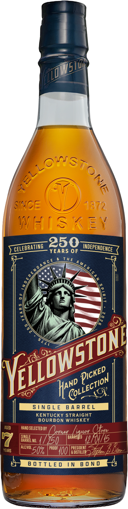 Premium Select Bourbon from Yellowstone.